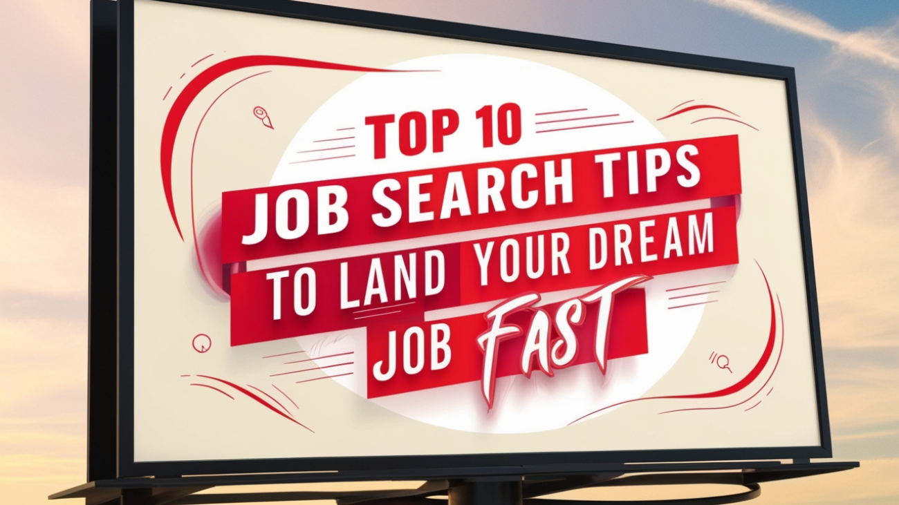 Top 10 Job Search Tips to Land Your Dream Job Fast