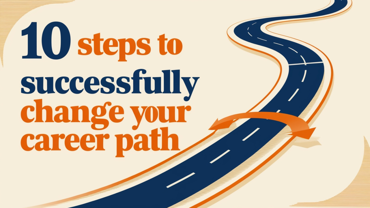 10 Steps to Successfully Change Your Career Path
