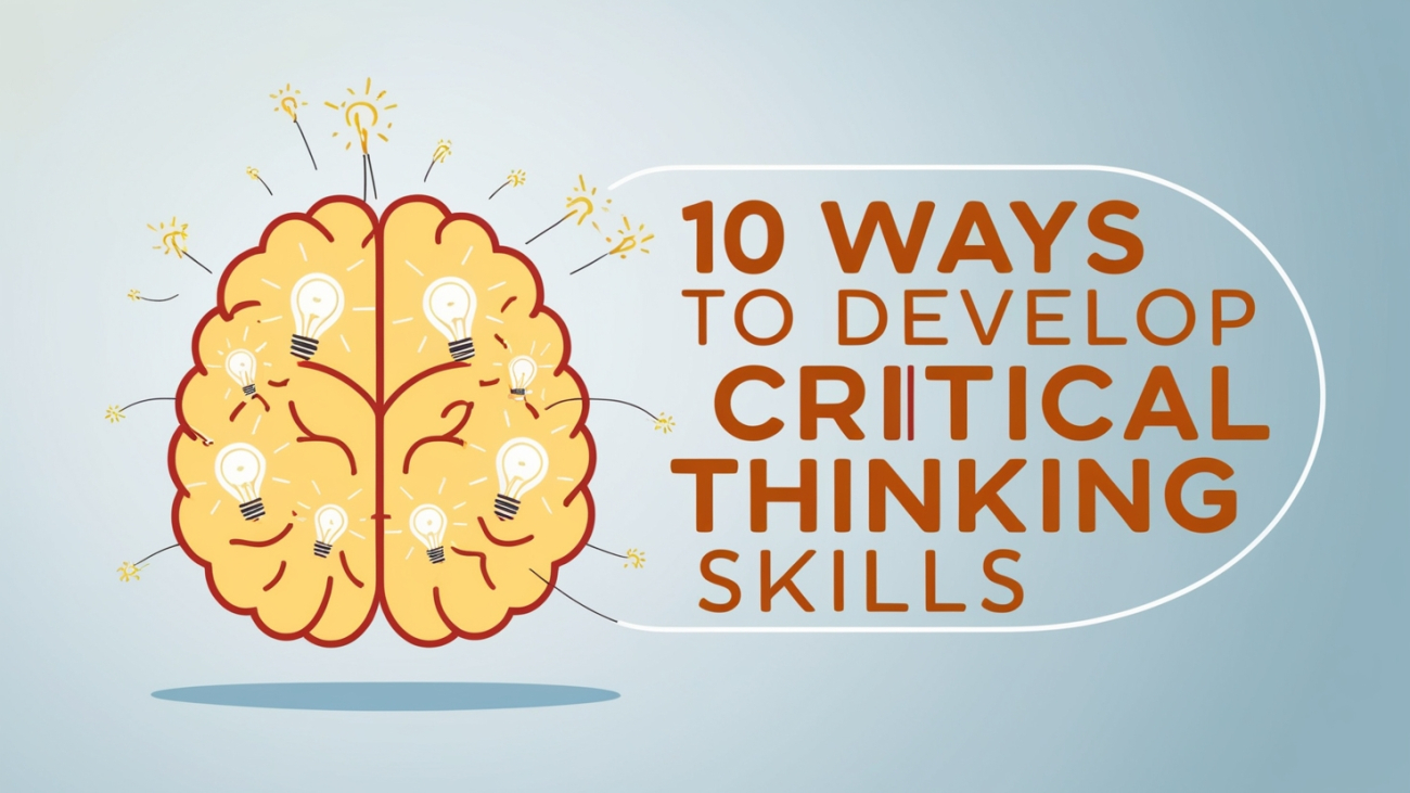 10 Ways to Develop Critical Thinking Skills