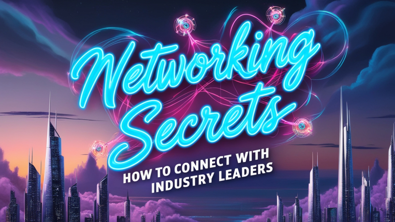 Networking Secrets- How to Connect with Industry Leaders